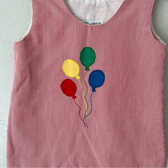 The Pine Needle Atlanta, GA Vintage Red Ballon Dress Size 3 - Picture 6 of 8